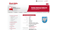 Desktop Screenshot of bip.um.deblin.pl